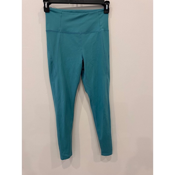 Girlfriend Collective Compressive High-Rise Leggings Teal | Size M - Picture 1 of 4